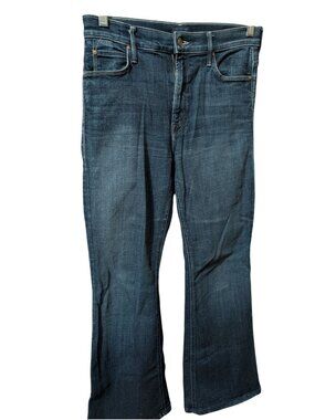 Mother Brand Jeans Size 27 Flared Denim The Doozy Dark Wash